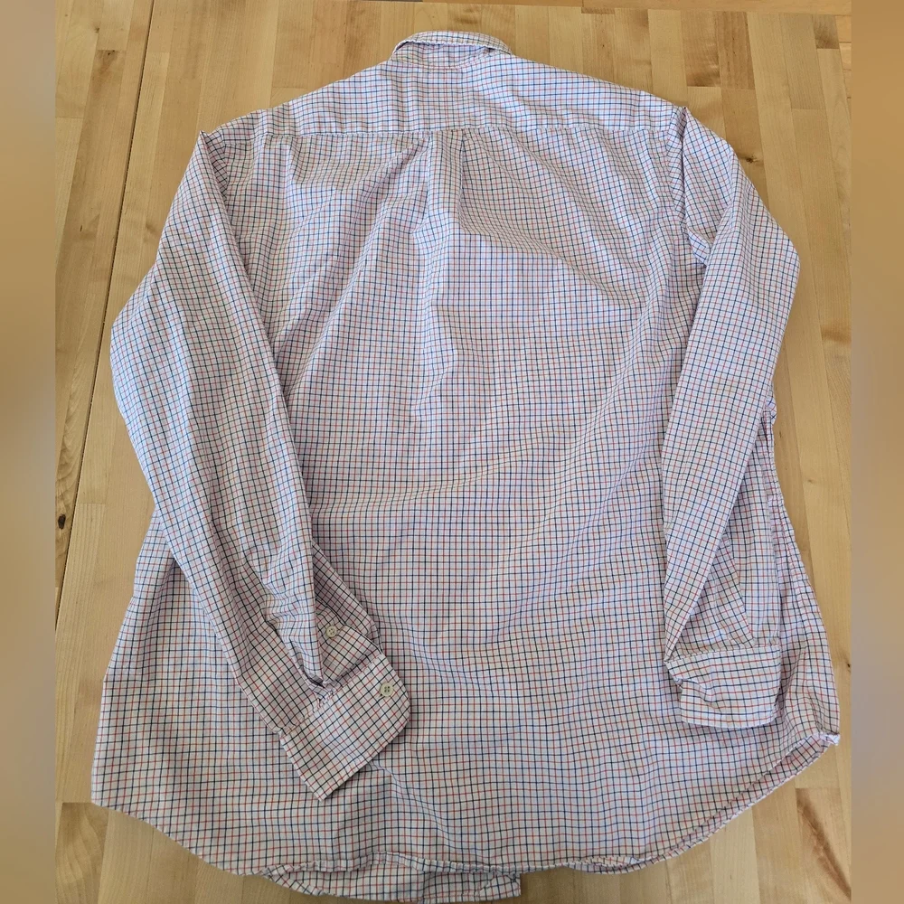 Polo Ralph Lauren Classic Fit Poplin Long Sleeve Button-Down Shirt Size XL